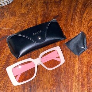 Shein Pink Square Summer Shades